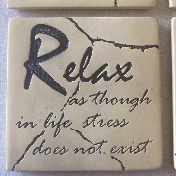 Stone Coasters with Quotes Exc Shape - Picture 7 of 9